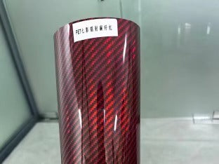 Red Carbon Fiber
